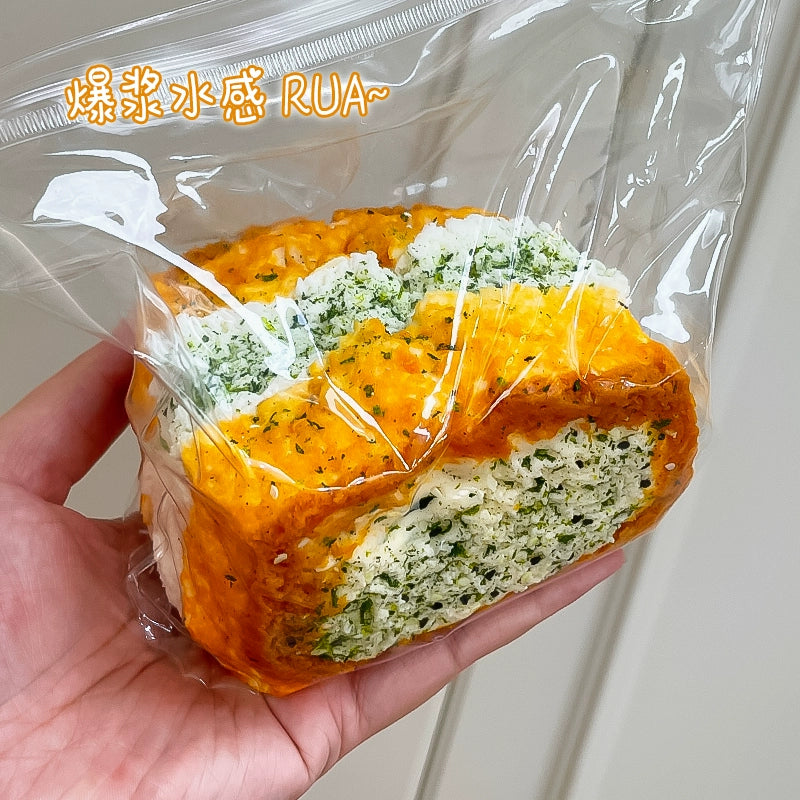 Three-layer original toast squishy