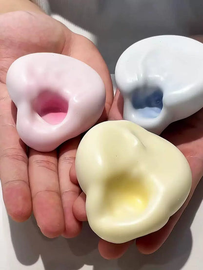 塑形冰皮糯米糍捏解压吵吵玩具超薄糍糯叽叽手作球手感发泄皮球