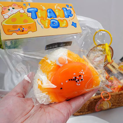taba squishy egg yolk rice ball