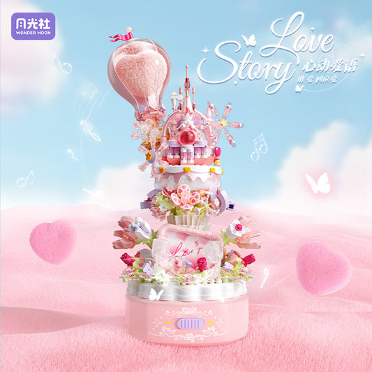 Heart-beating Love Light Music Box Valentine's Day 520 Gift