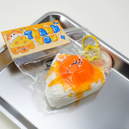 taba squishy egg yolk rice ball
