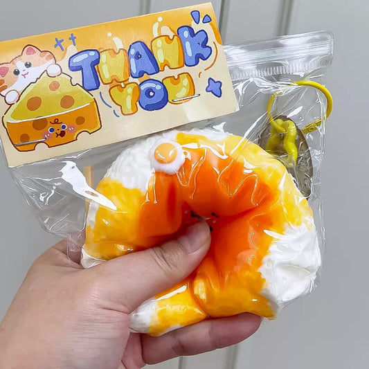 taba squishy egg yolk rice ball