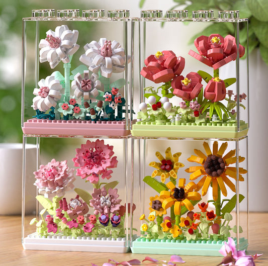 [mystery bags]  Flower building blocks            (Open in live)