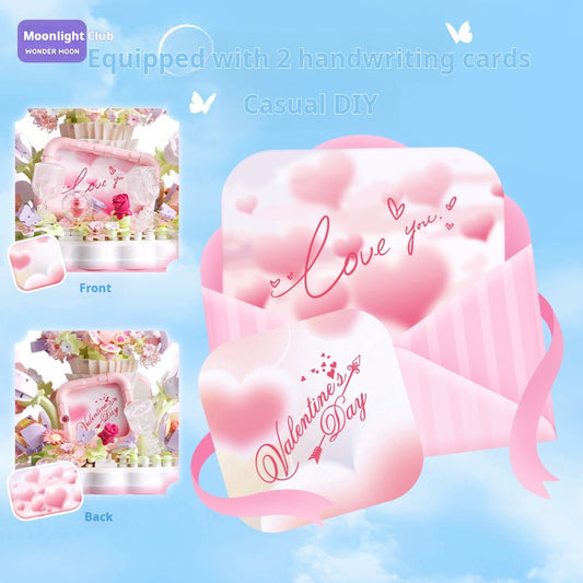 Heart-beating Love Light Music Box Valentine's Day 520 Gift